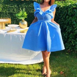 Maje dress baby blue color size 1